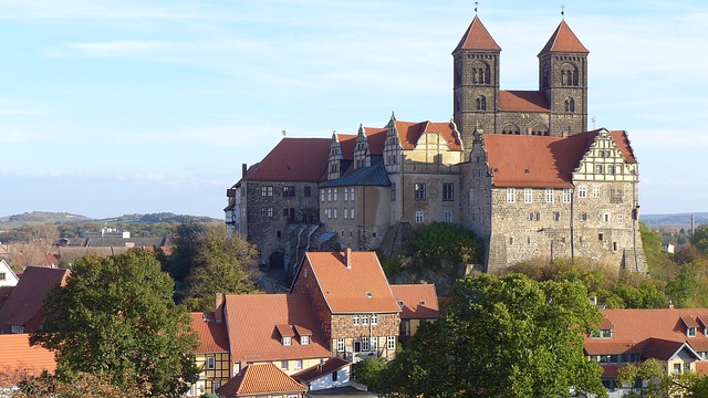 ciudades alemanas casco historico quedlinburg